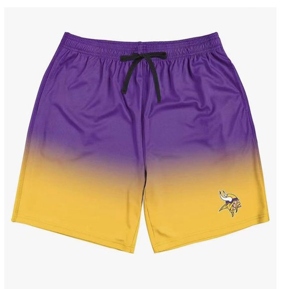 FOCO NFL Men's Football Team Gradient Big Logo Training Shorts M - Picture 3 of 5